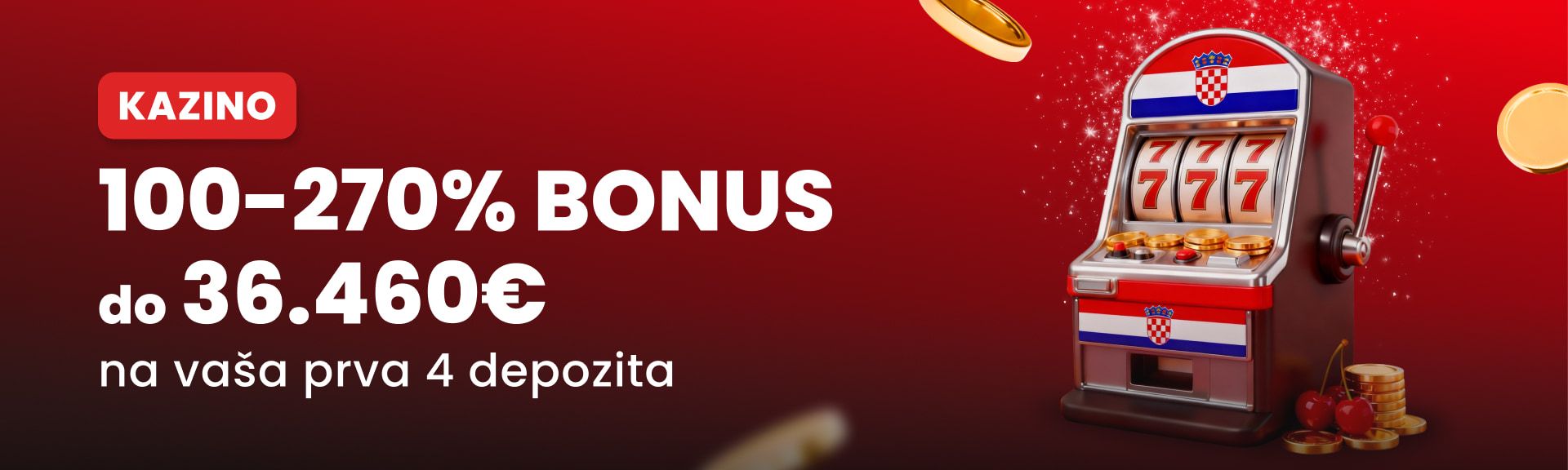 Casino Bonus – Do 270%