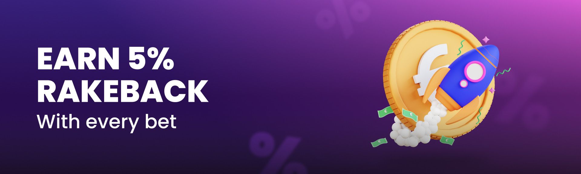 Рейкбэк – 5% Каждой Ставки